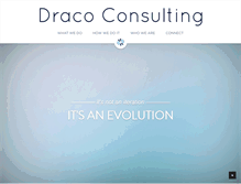 Tablet Screenshot of draco-consulting.com